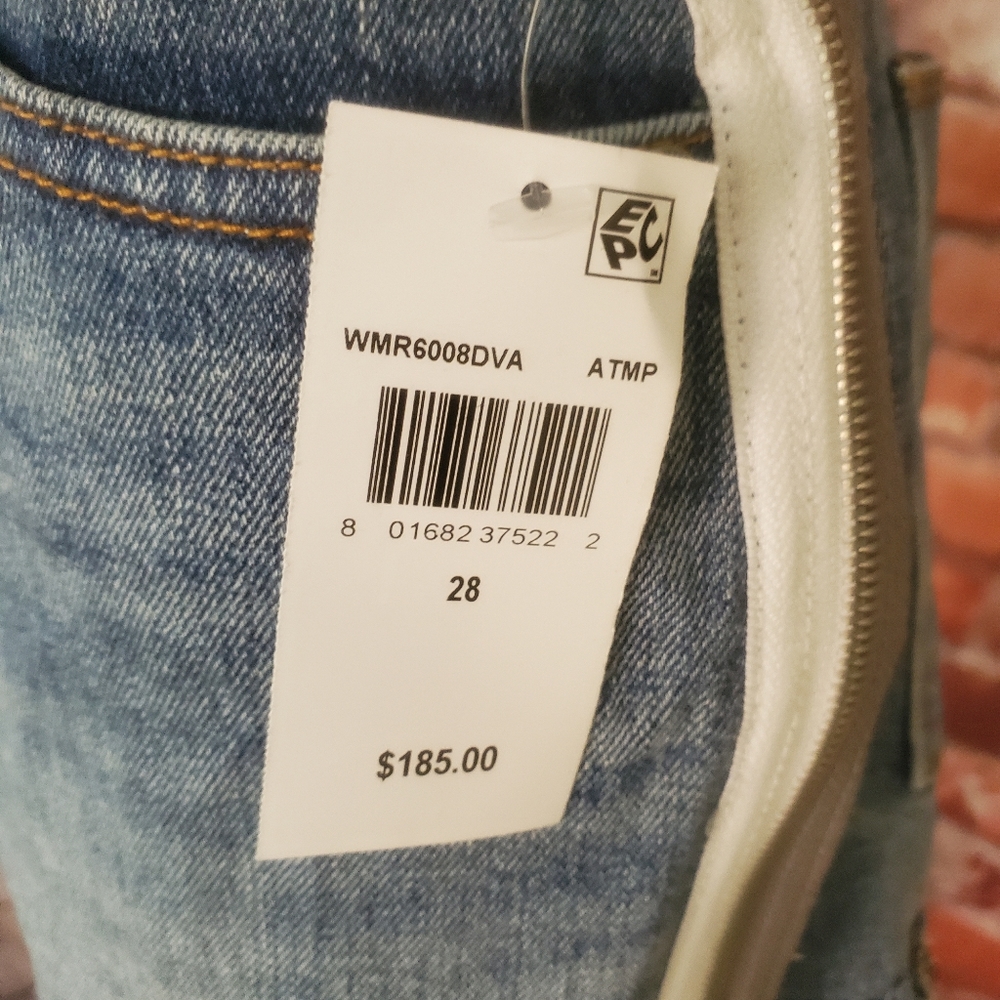 Hudson Gemma Side Zipper Shorts 28 NWT - Picture 5 of 6